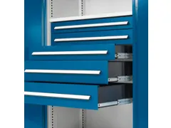 Materiaalkast Geperforeerde Deuren 1950x1000x600mm 3legborden 2laden