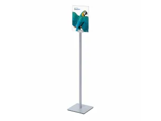 Infostandaard Design Slim Display A4 Zilver - 2
