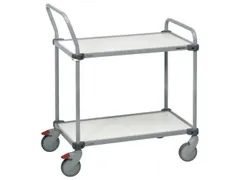 Tafelwagen,Draagverm. 150Kg,2Etage(S),In Hoogte Verstelbaar