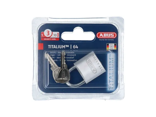 Cadenas Abus 64TI/25 Blister