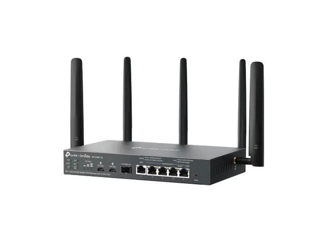 TP-Link ER706WP-4G, Dual-band (2.4 GHz / 5 GHz), Ethernet LAN, 4G, Zwa