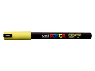 Verfstift Posca PC1MR Extra Fijne punt 0,7mm Zonnegeel - 2