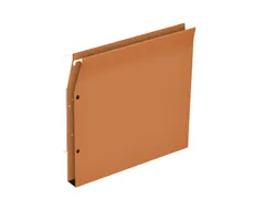 Hangmap Medium Flex A4 U-bodem 30mm karton oranje