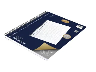 Collegeblok Multo A4 ruit 10mm 23gaats 160pagina's 90gram - 6