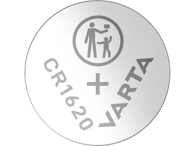 Batterij Varta knoopcel CR1620 lithium 3V blister à 1 stuk