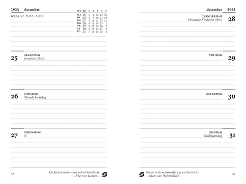 Agendavulling 2027 Succes Junior 7dagen/2pagina's