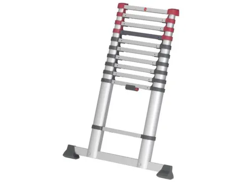 telescopische aanlegladder,11,sporten,balk L 3,22m,aluminium