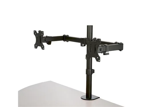 Monitorarm 2 Schermen tot 32 inch Zwart