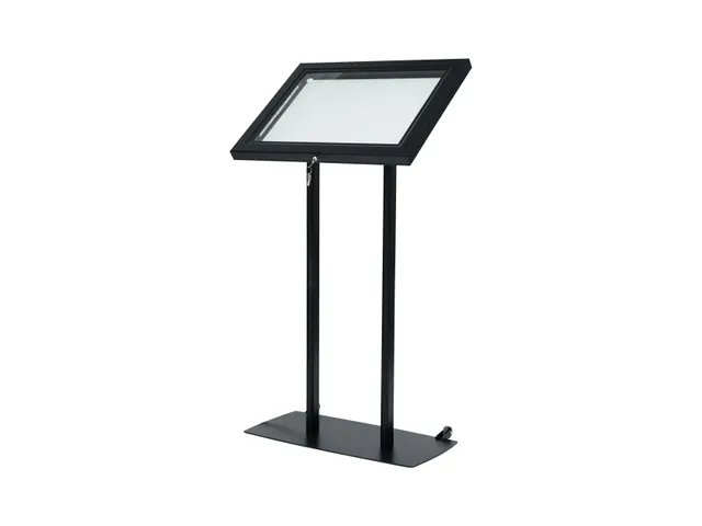 Menu vitrinekast 2xA4