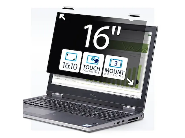16 Inch 16:10 Touch Laptop Privacy Filter Anti-Glans Privacy Screen Pr
