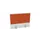 opzetpaneel,v. bureau,aanbouw achter,B 800mm,Bl-wit,BN3012-oranje