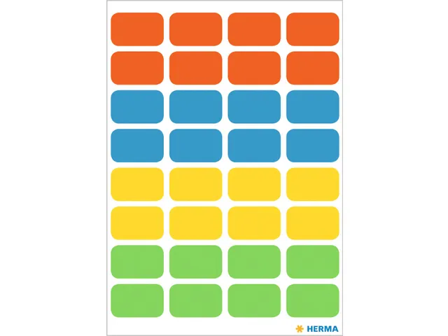 HERMA 3631 Universele etiketten 12x19mm Assorti 160 stuks