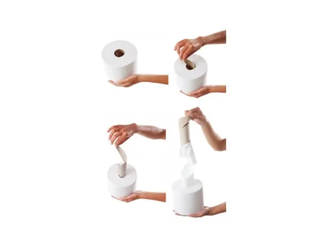 Poetsrol Tork 2-laags Wit Universal 121206