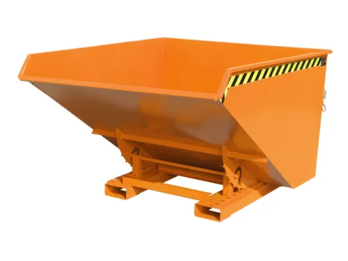 Kiepbak 1103x1570x1720mm 1.7m³ Afrolmechaniek Gelakt Ral2000