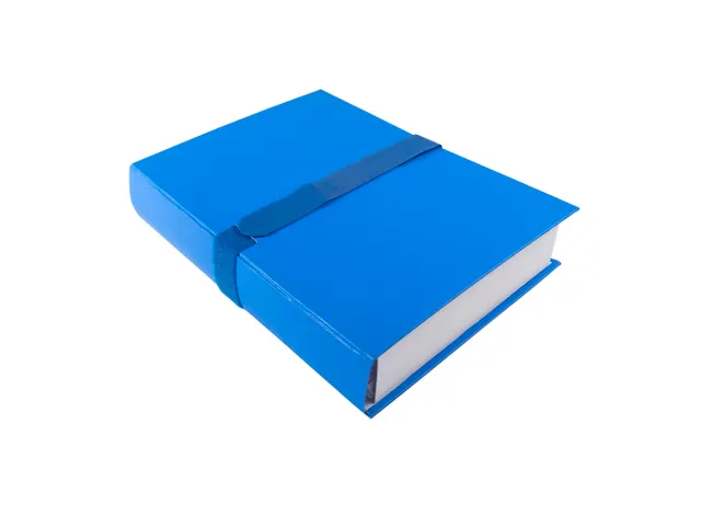Chemise dos extensible balacron et sangle scratch. - Bleu