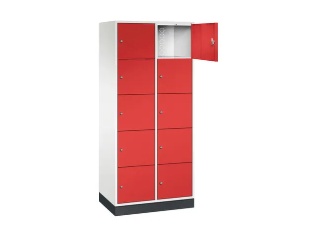 grootvolume-lockersysteem,HxBxD 1950x820x500mm,2x5vakken,cil.-slot