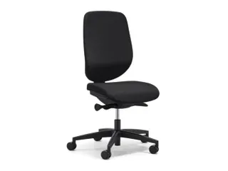 Giroflex Bureaustoel 353 met automatic-move mechanisme zwart - 1