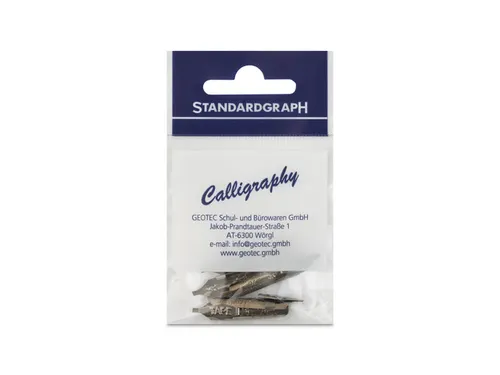 Kalligrafiepunt Standardgraph Italic 1.5 mm met inktreservoir set à 5