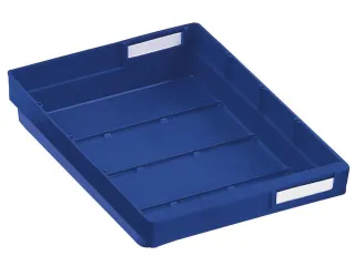 Stellingbak Extra Vlak Pp Hxbxd 65X240X300Mm Blauw - 1