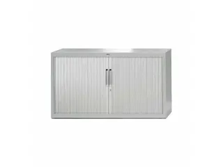 Roldeurkast Claudius Plus 105x120cm Wit 2 Legborden - 1