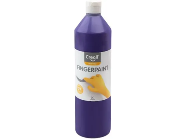 vingerverf Happy set met 10 flesjes 750 ml assorti