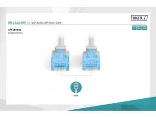 CAT 5e U-UTP Patchkabel PVC AWG 26/7 Lengte 20m Grijs - 2