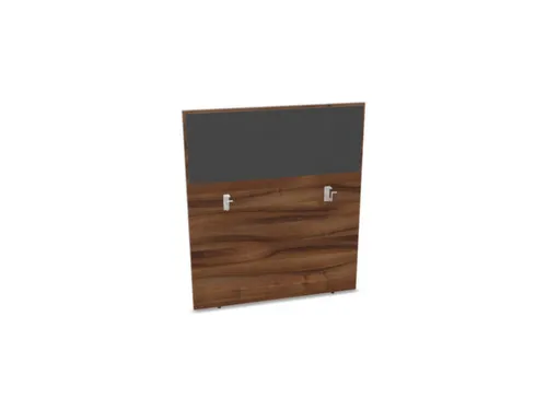 baliepaneel bureau aanbouw achter NP-tiepolo nut antraciet 1000mm