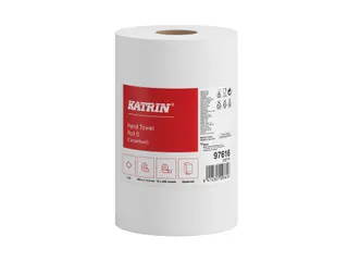 Poetspapier Katrin 97616 Plus klein 1-laags 400 vel wit - 3