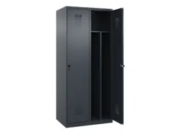 locker voor scheiding van kleding,HxBxD 1850x800x500mm,2vak