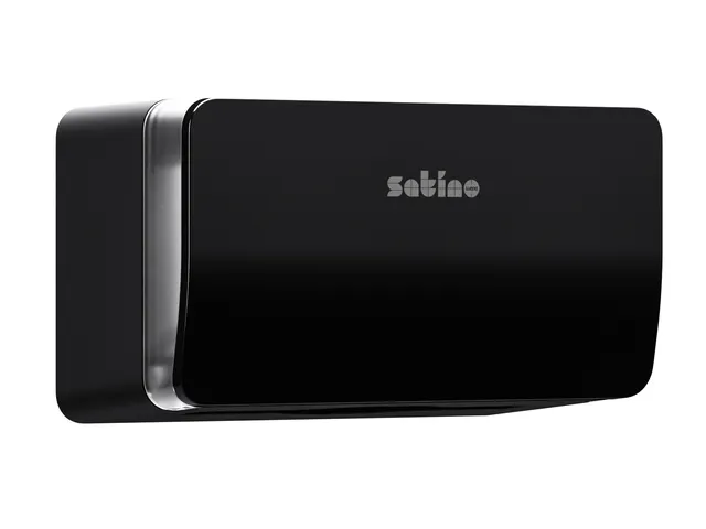 Handdoekdispenser Satino PT3 Hyginity XS zwart 333429