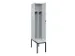 locker voor scheiding van kleding,HxBxD 2120x400x815mm,1vak