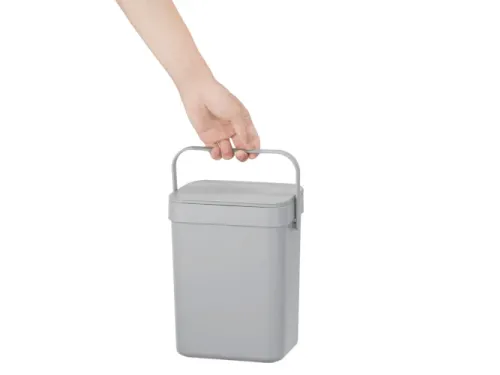 Puro II Food Waste Caddy Afvalbak 5 Liter Grijs