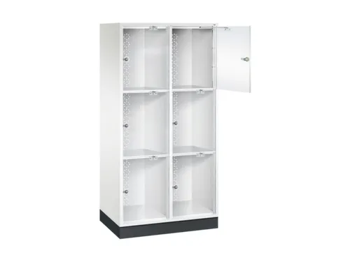grootvolume-lockersysteem,HxBxD 1750x820x500mm,2x3vakken,cil.-slot