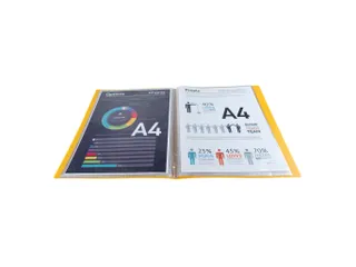 Showalbum Harde Grecycleerde PP Forever 20 Tas A4 Assorti - 7