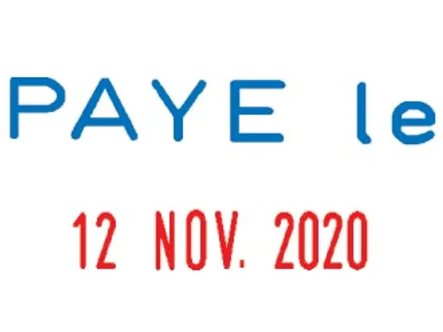 Colop Tekststempel met Datum Mini-Dater Paye le Rood Blauw