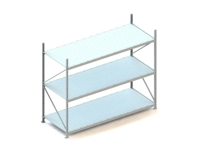 Breedvakstelling Basisveld Hxbxd 2200x2707x1050mm 3 Stalen Legborden