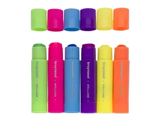Verfstift Bruynzeel Kids assorti neon 6 stuks - 3