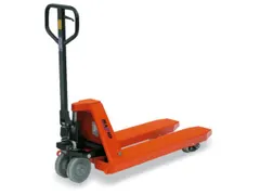 Palletwagen 5000kg Zwenk-/vorkwielen Staal Dubbelvoudig Vork 1150mm