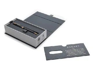 Balpen Parker Sonnet Black lacquer GT medium - 7