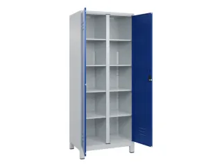wasgoedverdeelkast,HxBxD 1950x800x500mm,vak B 400mm,draaigrendel - 2