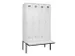 locker met bank,voor scheiding van kleding,HxBxD 2120x1200x815mm,4vak