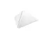 Serviette Dunilin 48x48cm Pli 1/4 Blanc 6x 36 pièces