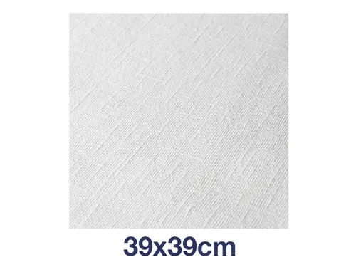 Servetten Tork 478711 LinStyle 1-laags 39x39cm wit 1/4 vouw 50st.