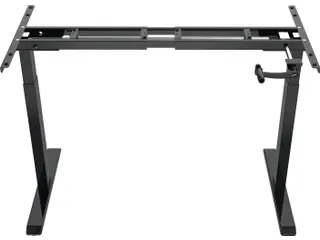 Verstelbaar Zit-Sta Bureau Frame Slinger Zwart 180Cm - 2