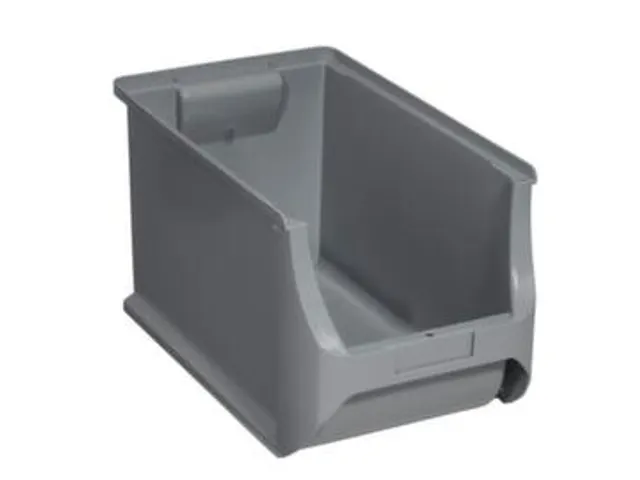 magazijnbak,HxBxD 200x205x355mm,gerecycled kunststof,grijs