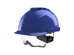 MSA V-Gard 930 geventileerde veiligheidshelm Blauw