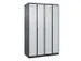 locker voor scheiding van kleding,HxBxD 1850x1200x500mm,4vak