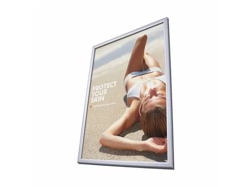 Etalage Kliklijst 70x100cm Rechte Hoeken 25mm Window Snap frame