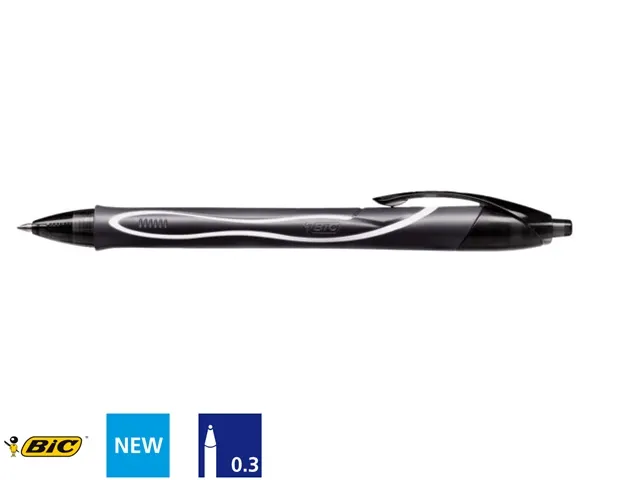 Stylo gel BIC Gel-ocity Quick Dry Medium noir