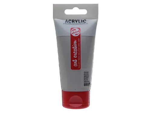 Acrylverf Talens Art Creation 800 zilver tube à 75ml